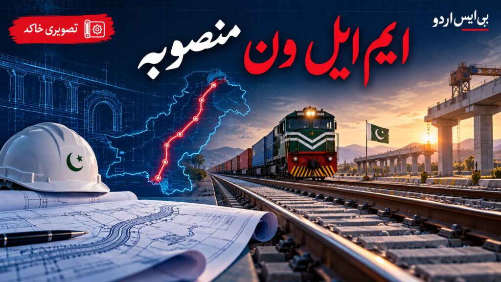 ایم ایل ون منصوبہ — AI نمائشی خاکہ، اصل واقعے کی تصویر نہیں